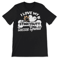 Funny Susse španjolska majica - volim svoj Stinkitybutt pas