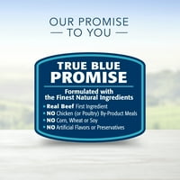 Plavi Buffalo Life zaštita Formula Govedina i smeđa riža Suha pseća hrana za odrasle pse, cijelo zrno,