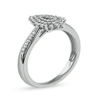 Imperial 10k bijelo zlato 1 6CT TDW dijamantski ženski modni prsten