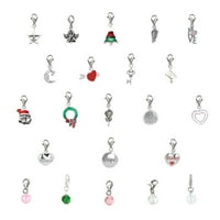 & O božićni privesni kalendar nakit set sa čari, narukvicom i ogrlicama