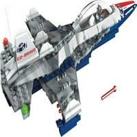 Fighter Jet izgradnja igračaka sa mikro akcijskim podacima i priborom