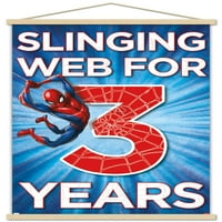 Marvel Spider-Man - Happy 3. rođendanski zidni poster, 14.725 22.375