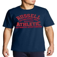 Russell Atletic Big Muška grafička majica kratkih rukava, Veličine XLT-6XL