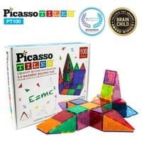 Picasso pločice 3D boja magnetske zgrade blok set stabljike, višebojni