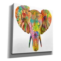Epic grafiti 'slon 2' Deana Russo, platno Zidno umjetnost, 18 x18