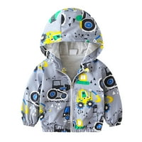 Fvwitlyh vanjske odjeće za dječake jakne i kaputi za dječake Sako veličine crtića za malu djecu Outwear